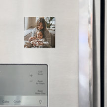 Personlig Foto & Anpassad Text Mormor Sedan -
