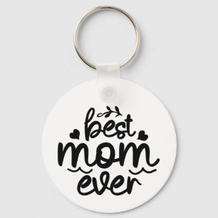 Personlig Foto Bästa Mamma Någonsin - Mors Dag Nyckelring