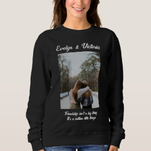 Personlig Foto Best Friends Sweatshirt T Shirt