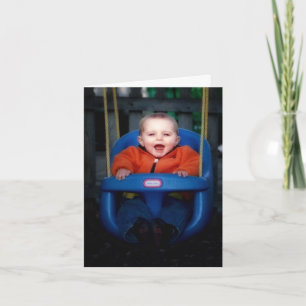 Personlig Foto Birthday Card Kort