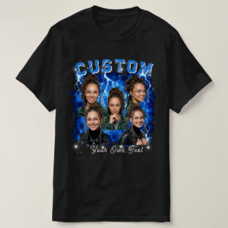 Personlig Foto Bootleg T Shirt