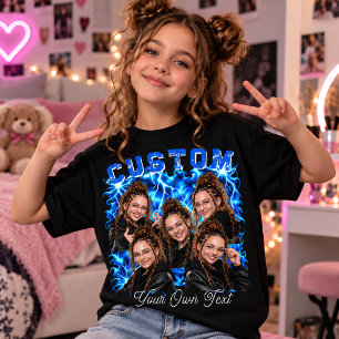 Personlig foto-bootleg t shirt