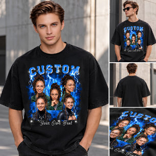 Personlig Foto Bootleg T Shirt
