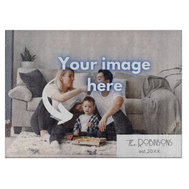 Personlig Foto&Family namn Kitchen (Framsidan)