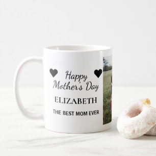 Personlig Foto för lycklig Mors dag Mamma Kaffemugg
