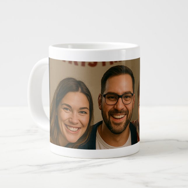 Personlig foto  jumbo mugg (Framsida vänster)
