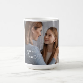 Personlig Foto Kärlek Du Mamma Kaffemugg