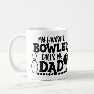 Personlig foto Min favoritbowlare kallar mig pappa Kaffemugg