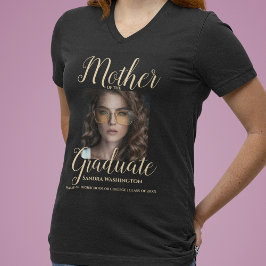 Personlig Foto Mor vid Student T Shirt
