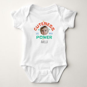 Personlig Foto & Namn ”Söthet Är Min Kraft” T Shirt