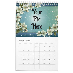 Personlig - foto- och skriptkalender kalender