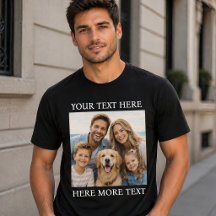 Personlig Foto och Text Eller Namn Elegant Serif