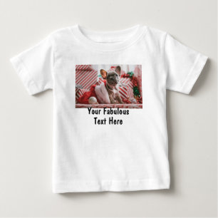 Personlig Foto och Text T Shirt