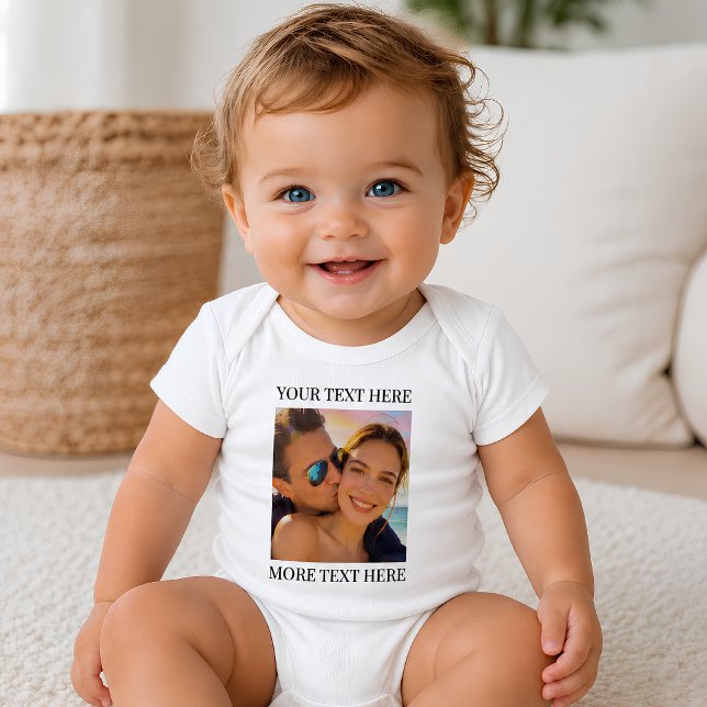 Personlig foto och text t shirt (Skapare uppladdad)