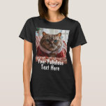Personlig Foto och text T Shirt<br><div class="desc">Personlig Foto och text T-Shirt</div>