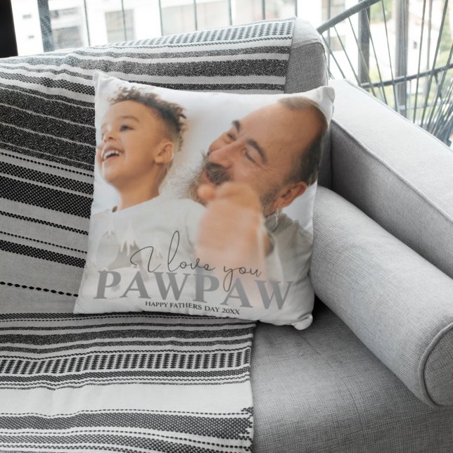 Personlig Foto Pawpaw Kudde (Skapare uppladdad)
