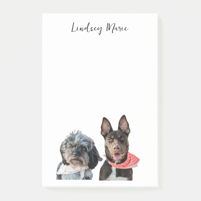 PERSONLIG FOTO POST-IT-anteckningar Post-it Block (Framsida)