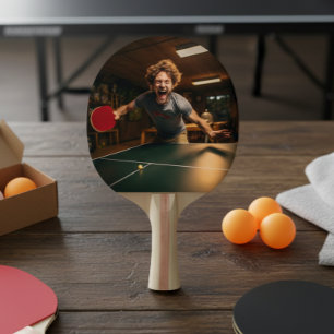 Personlig Foto Sport Spelare Pingisracket
