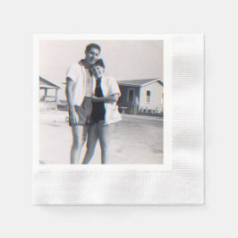 Personlig Fotoårsdag Party Napkins Pappersservett