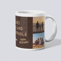 Personlig fotocollage 60-årspresenter för män