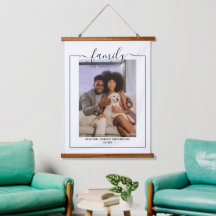 Personlig Fotofamiljetypgrafi