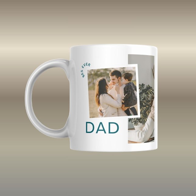 Personlig fotofödelsedagspresent till pappa kaffemugg (Skapare uppladdad)