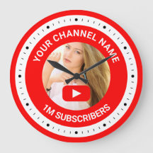 Personlig Fotogåva till YouTube-kanal YouTuber