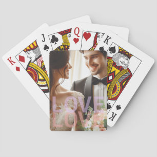 Personlig Fotografi för Par och Familj, KÄRLEK Casinokort