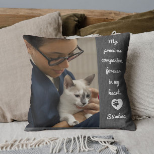 Personlig Fotografi Kattälskare Minnessaker Kudde
