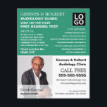 Personlig Fotografi, ljudtekniker, radiologi Flygblad<br><div class="desc">Personlig Fotografi,  audiolog,  Audiology Clinic Advertising Flyers by the Affärskort Store.</div>