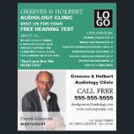 Personlig Fotografi, ljudtekniker, radiologi Reklamblad<br><div class="desc">Personlig Fotografi,  audiolog,  Audiology Clinic Advertising Flyers by the Affärskort Store.</div>