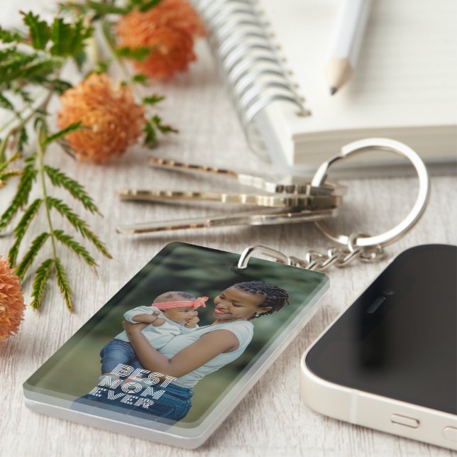 Personlig Fotografi Och Bästa Mamma Någonsin Text (Högra Framsidan)