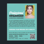 Personlig Fotografi, Professionell Organizer Flygblad<br><div class="desc">Personlig Photograph,  Professionell Organizer Advertising Flyers by the Affärskort Store.</div>