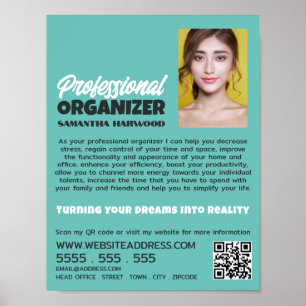 Personlig Fotografi, Professionell Organizer Poster