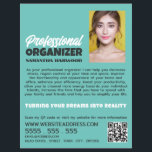 Personlig Fotografi, Professionell Organizer Reklamblad<br><div class="desc">Personlig Photograph,  Professionell Organizer Advertising Flyers by the Affärskort Store.</div>
