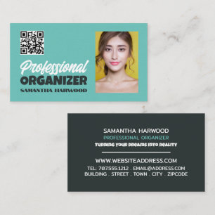 Personlig Fotografi, Professionell Organizer Visitkort