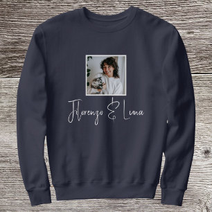 Personlig Fotografi Skriptnamn Kattmamma för Katte T Shirt