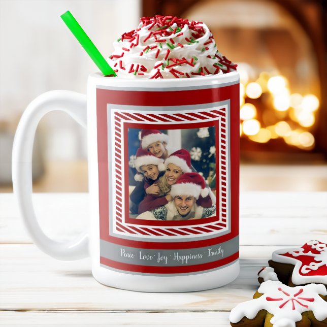 Personlig Fotojul Kaffemugg (Skapare uppladdad)