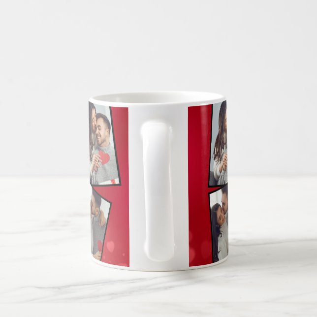 Personlig fotokaffekopp kaffemugg (Handtag)