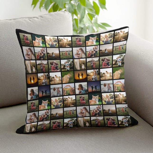 Personlig Fotokollage Kudde (Skapare uppladdad)