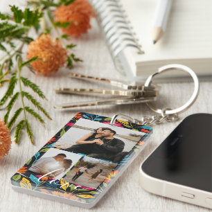 Personlig fotokollage med foto och text