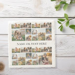 Personlig Fotokollage Stenunderlägg<br><div class="desc">Skapa din egen Personlig Underlägg fotoston</div>