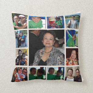 Personlig Fotokollapsfyllning Kudde