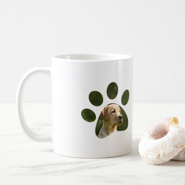 Personlig - fotokopia kaffemugg (Med munk)