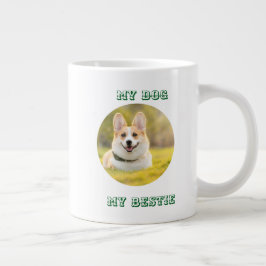 Personlig Fotomall för min Hund - Min bästa Jumbo Mugg