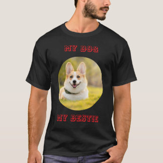 Personlig Fotomall för min Hund - Min bästa T Shirt