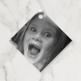 Personlig fotomall med Anpassningsbar Gåvor Etiketter