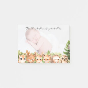 Personlig Fotomodern Post-it Block