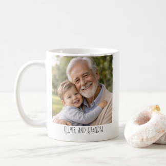 Personlig fotomugg – ”Bästa farfar någonsin” Kaffemugg