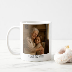 Personlig Fotomugg – ”Bästa Nanna Någon Sin” Kaffemugg